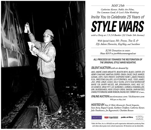 Style Wars Benefit and Silent Auction