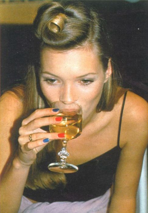 kate-drinking