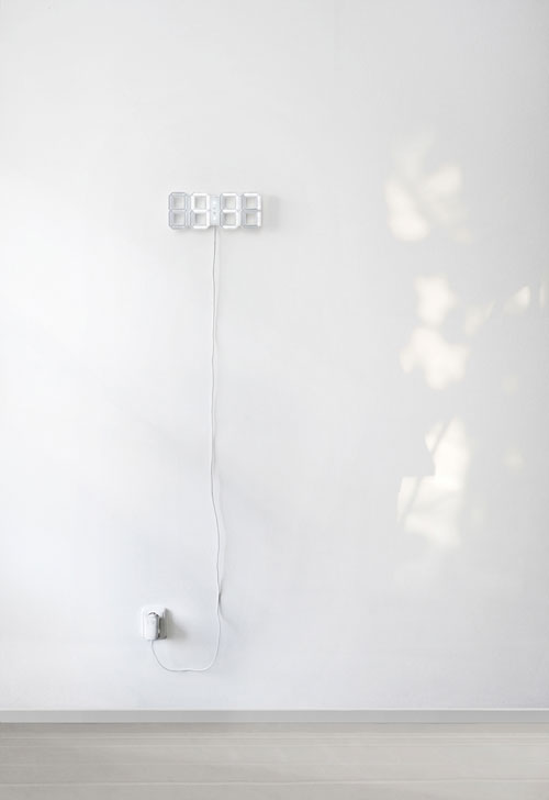 white-and-white-clock-wall