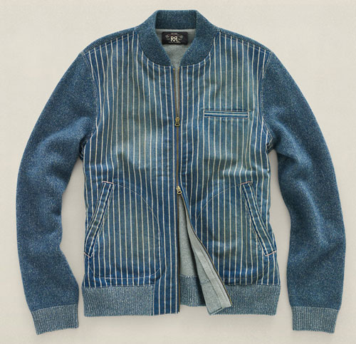 rrl-indigo-baseball-jacket