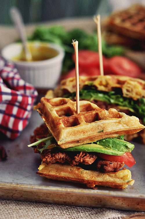 fried-chicken-waffle-sandwich