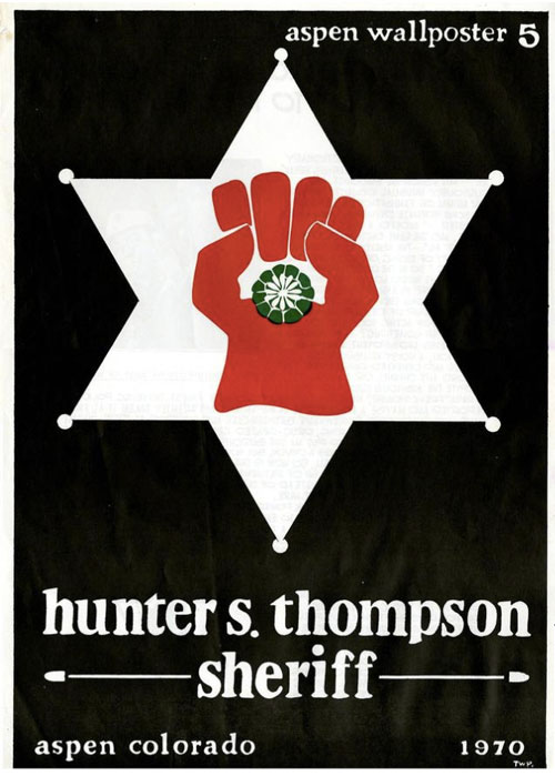 aspen-wallposter-project-thomas-benton-hunter-s-thompson-for-sheriff