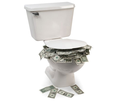 toilet-money
