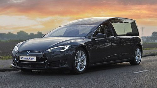 Get Tesla Hearse Pictures
